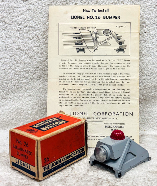 26 Illuminated Bumper: Gray (6+/OB)