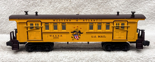 1866 Western & Atlantic Mail / Baggage Passenger Car (6+)