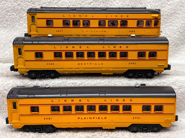 2481, 2482 & 2483 Lionel Lines Passenger Set (Var.)