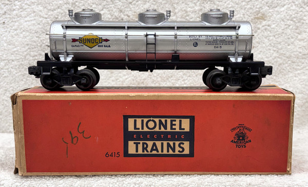 6415 Sunoco Triple Dome Tank Car (8/OB)