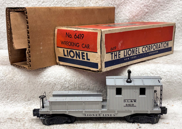 6419 D. L. & W. Work Caboose (7+/OB)