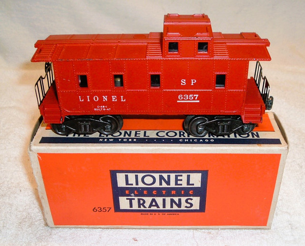 6357 Lionel Caboose (7++/OB)