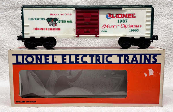 19903 Christmas Box Car: 1987 (NOS)