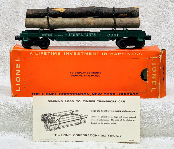 6361 Timber Transport Car (NOS)