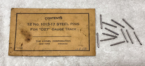 1013-17 Steel Pins 027 Gauge (7+)
