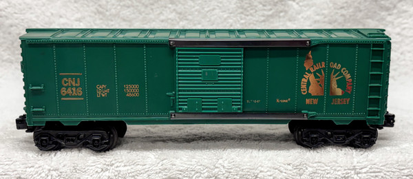 K-Line 6416 Central Railroad of New Jersey Box Car (9)