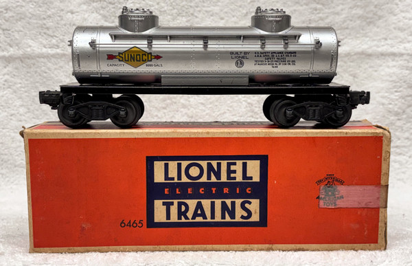 6465 Sunoco Two Dome Tank Car (7+/OB)