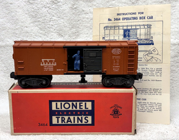 3464 New York Central Oper. Box Car (8/OB)