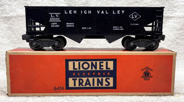 6456 Lehigh Valley Hopper: Black (8+/OB)