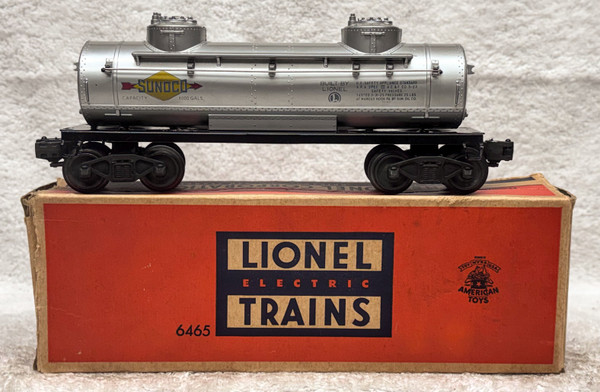 6465 Sunoco Two Dome Tank Car (8/OB)