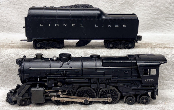 675 K-4 Pacific Steamer w/ 2046W Tender (6+)