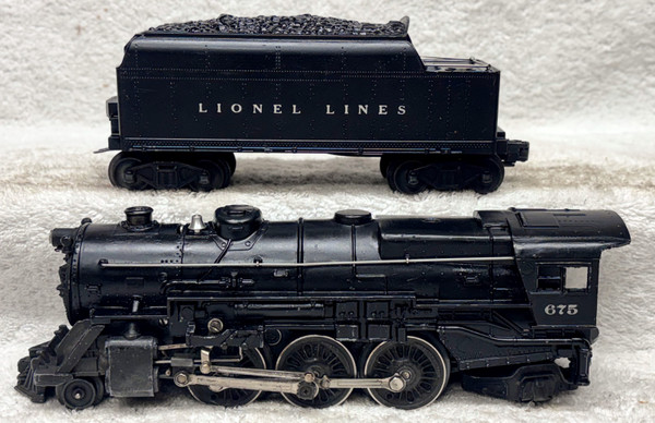 675 K-4 Pacific Steamer w/ 6466WX Tender (7+)