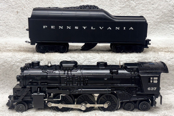637 Prairie Steam Locomotive w/ 736W Tender (78)