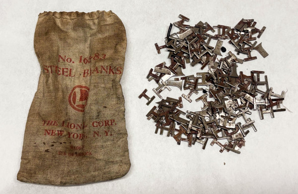 165-83 Steel Blanks w/ Bag (6)