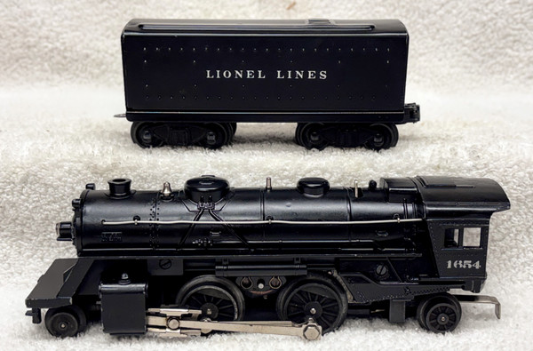 1654 Scout Steam Locomotive w/ 1654W Tender (8)