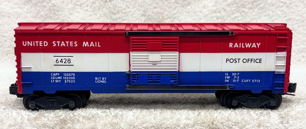 6428 Unites States Mail Box Car (7+)