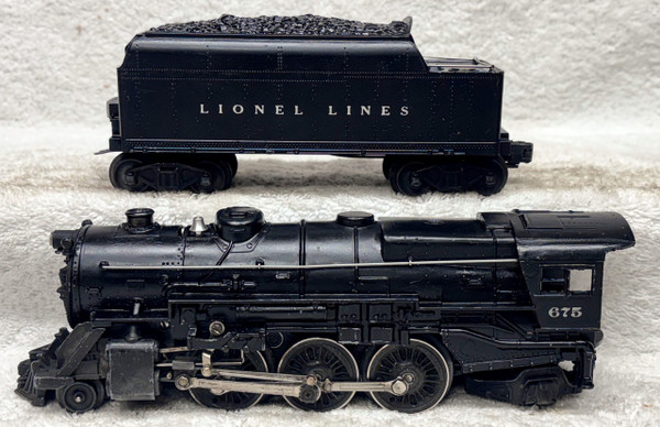 675 K-4 Pacific Steamer w/ 6466WX Tender (7+)