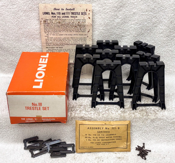 111 Elevated Trestle Set: Black (7+/OB)