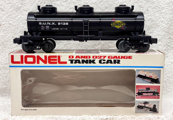 9138 Sunoco Triple Dome Tank Car (9/OB)