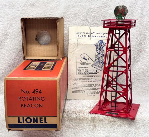 494 Rotary Beacon Tower: Red (7/OB)