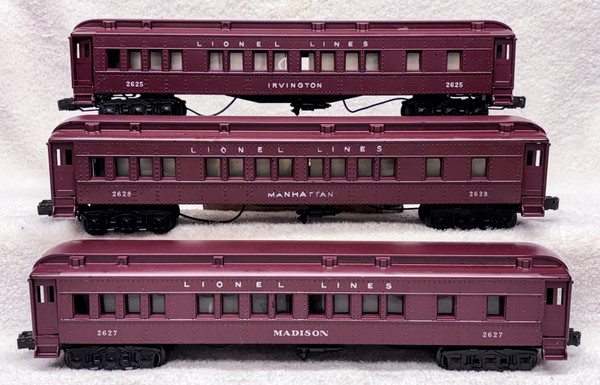 2625, 2627 & 2628 Madison Passenger Set (8)