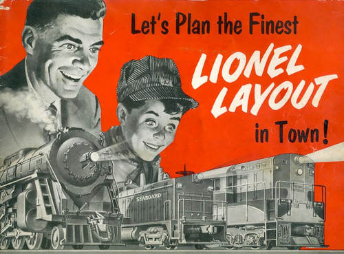 1954 Let's Plan The Finest Lionel Layout In Town (8) - All Aboard Train ...