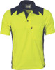 3893 - 175gsm HiVis Action Polo Shirt, S/S