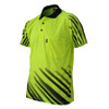 3566 HiVis Sublimated Full Stripe Polo - DNC Workwear