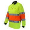 3709 Hi-Vis Cool-dry 2T Bio-motion D/N Polo - DNC Workwear