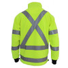 3730 Hi-Vis X back and Biomotion taped Polar Fleece - DNC Workwear