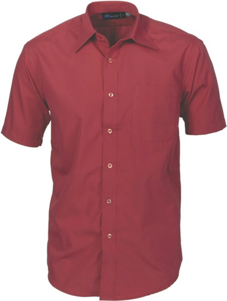 4151 -  Mens Premier Poplin Business Shirts, S/S