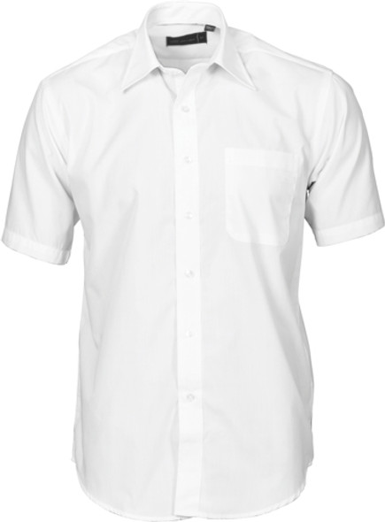 4151 -  Mens Premier Poplin Business Shirts, S/S