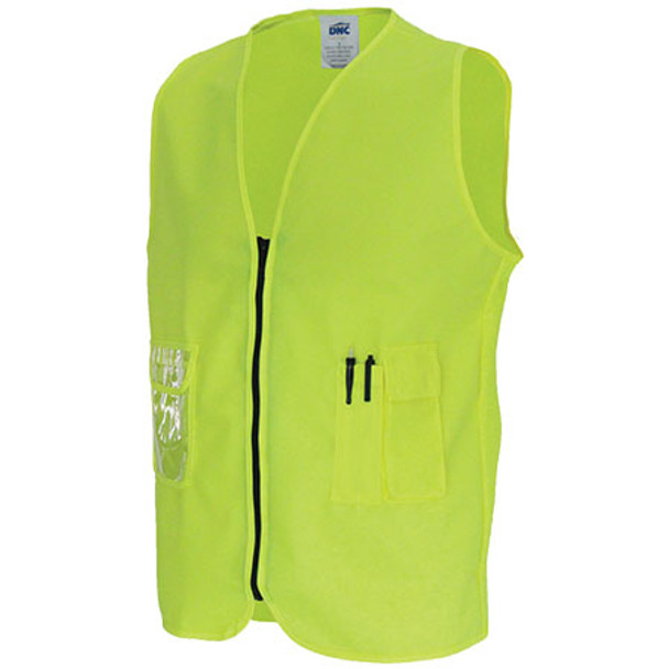 3806 - Daytime Side Panel Safety Vests - Yellow