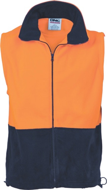 3828 - 300gsmTwo Tone Full Zip Vest