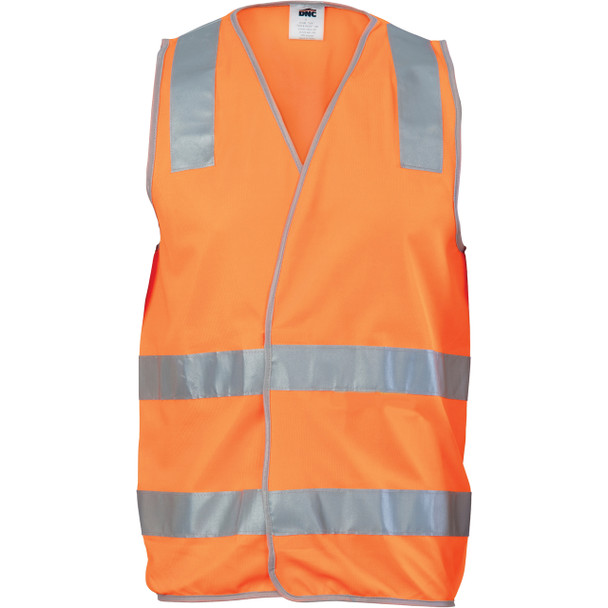 3503 - Day/Night Safety Vest with Hoop & Shoulder Generic R/Tape
