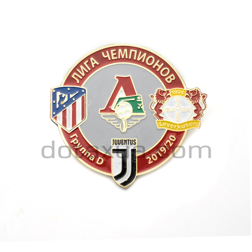 Krasnodar - Getafe - Porto - Olympiacos - Basel - Trabzonspor 2019 Group pin