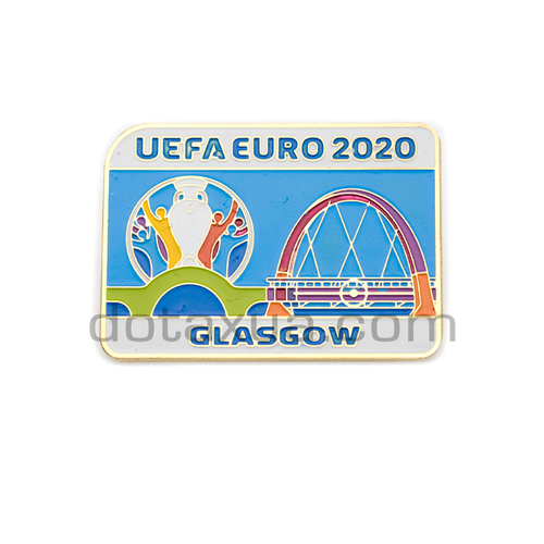 EURO 2020 Glasgow Host City Metal Pin