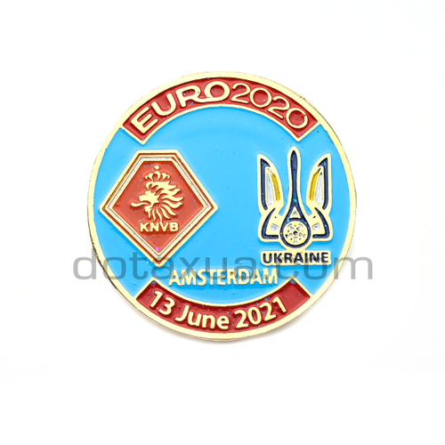 Netherlands - Ukraine EURO 2020 Match Pin