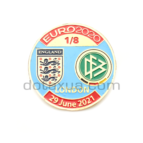 1/8 England - Germany EURO 2020 Match Pin