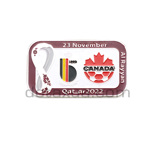 Match pin Belgium - Canada World Cup 2022 Qatar