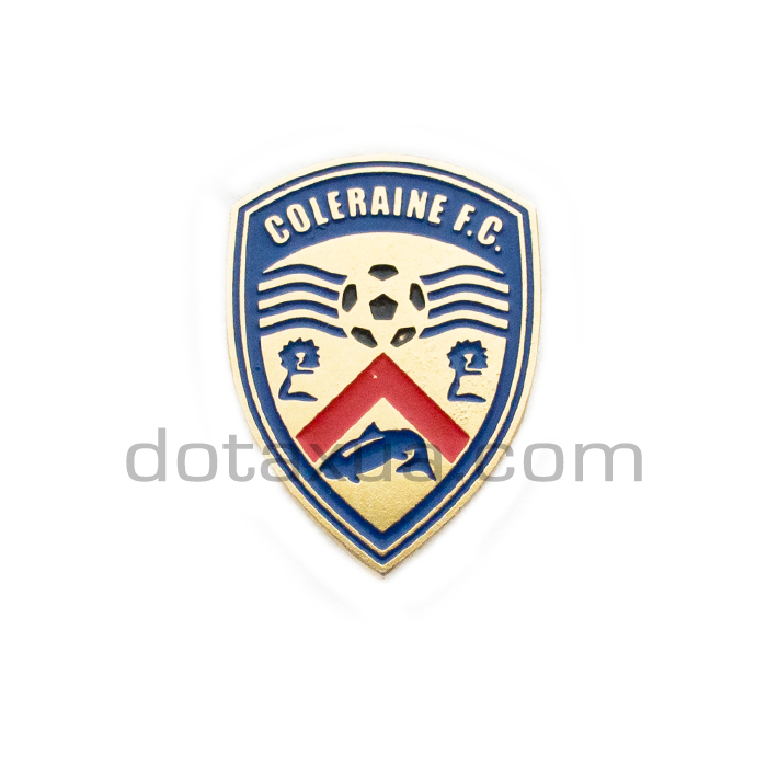 Coleraine FC Northern Ireland Pin