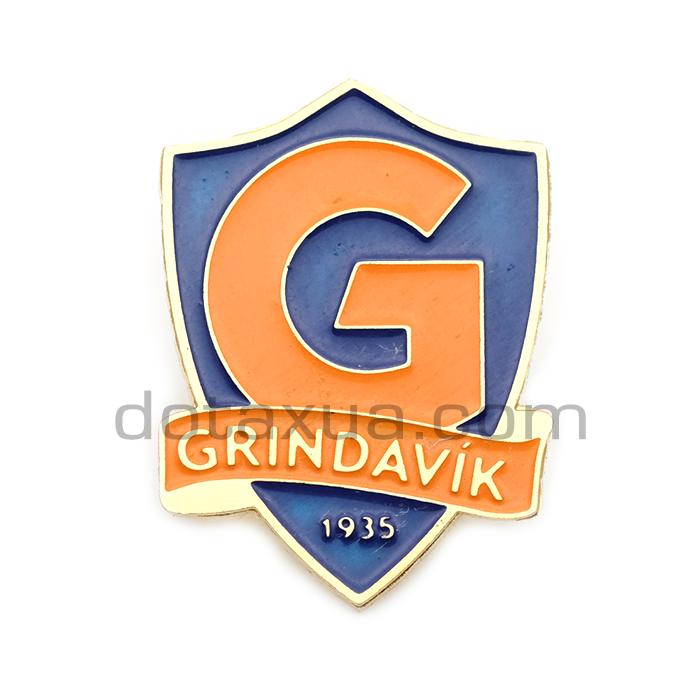 Grindavik UMFG Iceland Pin