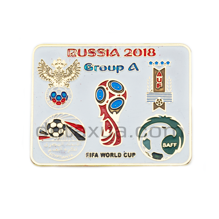 World Cup 2018 Group A Russia Egypt Uruguay Saudi Arabia Pin