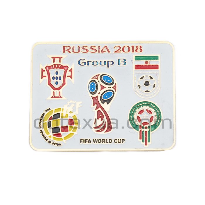 World Cup 2018 Group B Portugal Spain Morocco Iran Pin