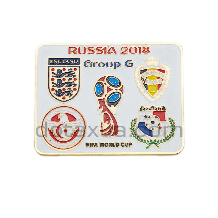 World Cup 2018 Group G England Belgium Tunisia Panama Pin