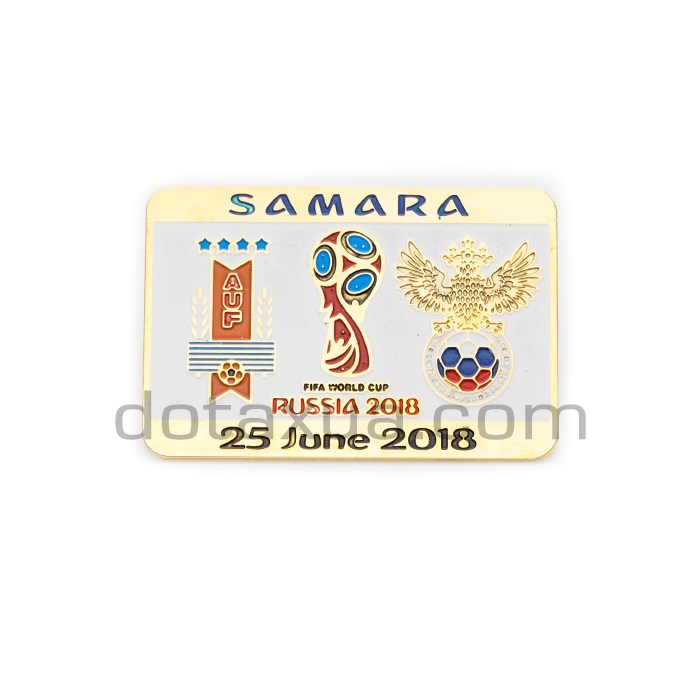 Group A Uruguay - Russia World Cup 2018 Match Pin