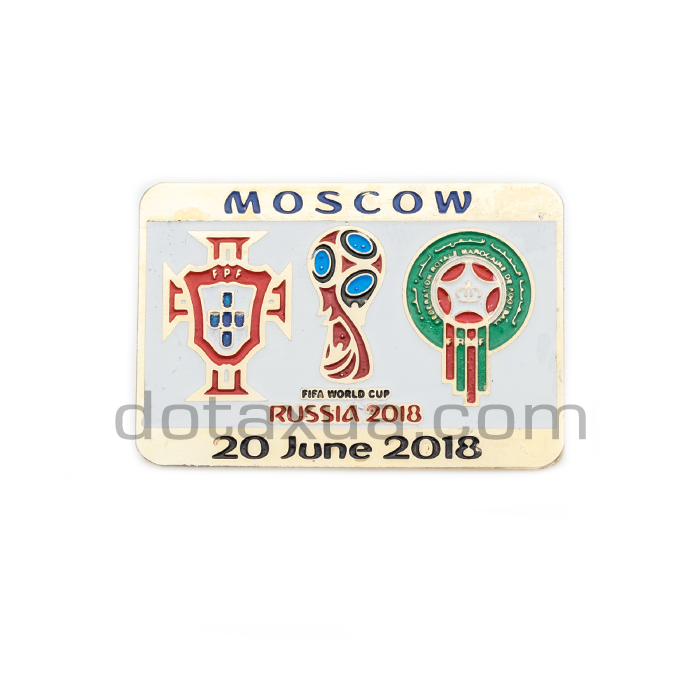 Group B Portugal - Morocco World Cup 2018 Match Pin