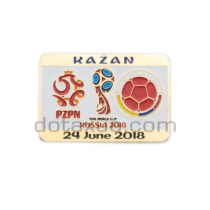 Group H Poland - Colombia World Cup 2018 Match Pin