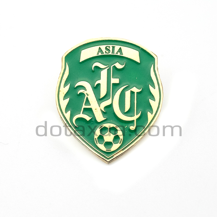 Asia football confederation AFC Old Logo Pin
