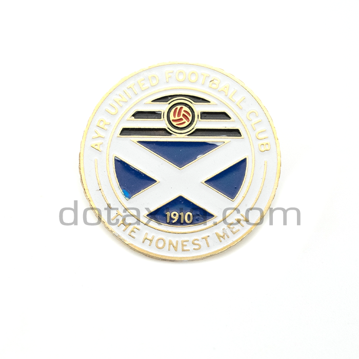 Ayr United FC Scotland Pin